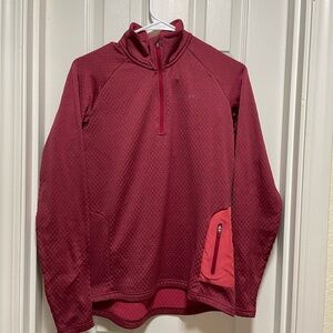 CRAFT Red Pullover running jacket